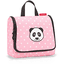 reisenthel ® borsa da toilette per bambini panda a pois rosa