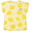 Staccato  T-shirt lemon met patroon 