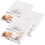 Träumeland Sábanas ajustables paquete de 3 jersey blanco 60 x 120 cm - 70 x 140 cm