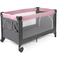 CHIC 4 BABY Reisebett Luxus Melange grau-rosa