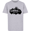 F4NT4STIC T-Shirt Cities Collection - New York skyline heather grey
