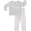 JACKY Pyjama 2 pièces gris clair chiné à motifs