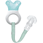 MAM Anello di raffreddamento per dentizione Mini Cooler &amp; Clip ragazzo 2+ M, con clip 1 pz in turchese