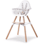 CHILDHOME Barnstol Evolu 2 natur / vit 2 in 1 + Ring