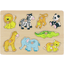 goki Puzzle Zoo Animals, 8 stk