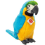 Teddy HERMANN ® Papoušek žlutoprsý Macaw 26 cm