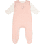 Steiff Romper set silver pink