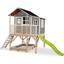 Drewniany domek do zabawy EXIT Loft 550 - szary