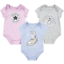 Converse 3-Pack Bodysuits fioletowy/niebieski/szary