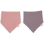 Sterntaler Šátky Muslin Twin Pack Pale Pink