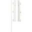 Baby Dan Nástěnné držáky pro zábrany Flex (zábrany M, L, XL, XXL) bílé