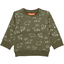 STACCATO Sweatshirt olive gemustert