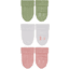 Sterntaler Vauvan sukat 3-pack uni bambu vaalean vaaleanpunainen