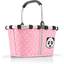 reisenthel® Koszyk carrybag XS kids panda, kropki różowe