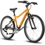 PROMETHEUS BICYCLES PRO®-barnesykkel 24 tommer svart matt Orange SUNSET