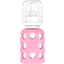 LIFEFACTORY Nappflaska i Glas "pink" 120ml