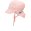 Sterntaler Gorra de pico con protección para el cuello de color rosa pálido