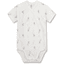 Sanetta Kortärmad wrap body off white 