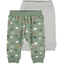 name it Sweat Trousers 2 Pack Nbmsteve Agave Green 