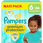 Pampers Couches Premium Protection taille 6 extra large 13 kg+ maxi pack 1x66 pièces