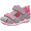 superfit Girls Sandale Fanni grau/rosa (mittel)