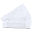 babybay® Tour de lit cododo pour Maxi, Boxspring, Comfort mesh piqué azur étoile 168x24 cm