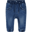 name it Medium Fleecové džíny Nbfrose Blue Denim