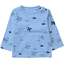 Staccato Sweatshirt lyseblå mønstret