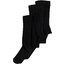 name it Panty 2-pack Nknpantyhose Rib Black 