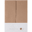 kindsgard Drap housse pour lit enfant laylig taupe 60x120 cm lot de 2