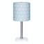 LIVONE Tischlampe Happy Style for Kids DOTS blau/weiss