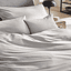 Giancasa Luxus Satin Bettwäsche Uni 255001-882 silber