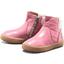 Steiff sko høy topp glidelås rosa nellik