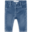 name it Slim Jeans Nbfsalli Tmavě modrá džínovina