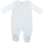 FEETJE Pagliaccetto per neonato a righe grigio
