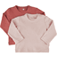 Minymo Long Sleeve Shirt 2 Pack Canyon Rose