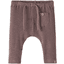 Lil'Atelier Broek Nbmrajo Plum Truffel