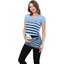 M.M.C. Umstandsshirt Guck Guck mit Motiv Babyblau