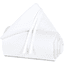 babybay Reunapehmuste Organic Cotton Mini / Midi valkoinen 157x25 cm