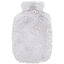 fashy ® Varmtvannsflaske med fleecetrekk 2,0L, alabaster
