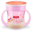 NUK Tasse enfant poignées Mini Magic Cup Night dès 6 mois, 160 ml, rose