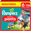 Pampers Baby-Dry Pants Paw Patrol, velikost 6 extra Large 14-19kg, měsíční balení (1 x 138 plen)