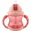 No-Spill Nûby drikkekopp med sugerør og håndtak Flip-It 240 ml fra 12 måneder i rosa