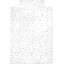 Alvi Biancheria da lettino 100 x 135 cm, Stelle grigio argento Esclusivo