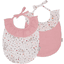 Sterntaler Bavaglino Confezione doppia coniglietto rosa 