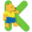 BIECO Beertje Letter K