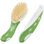NUK Baby borstel met kam groen