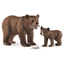 schleich ® Niedźwiedź grizzly matka z młodym 42473 