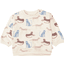 STACCATO Sweatshirt myk beige mønstret