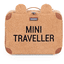  CHILD HOME Lasten matkalaukku Mini Traveller Teddy ruskea 